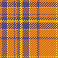 Seamless pattern of scottish tartan plaid. Repeatable background with check fabric texture. Vector backdrop striped textile print.