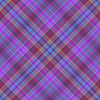 Textile background seamless. Plaid fabric pattern. Vector check texture tartan.