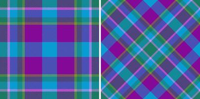 Background plaid tartan. Fabric pattern textile. Seamless texture check vector. vector