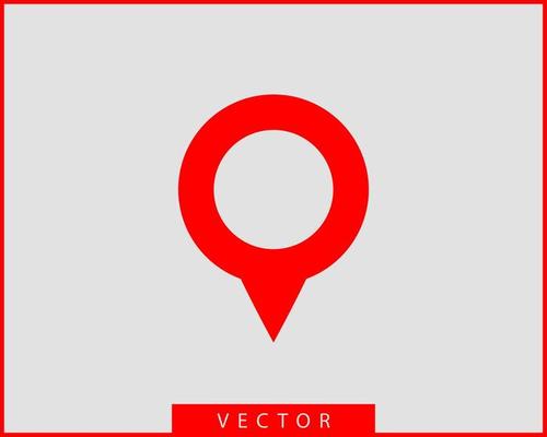 Map icons. Marker pointer. Pin location vector icon. GPS navigation symbol.