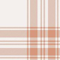 Plaid check pattern. Seamless fabric texture. Tartan textile print. vector