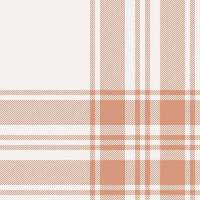 Plaid check pattern. Seamless fabric texture. Tartan textile print. vector