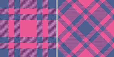Background textile texture. Check seamless fabric. Pattern tartan vector plaid.