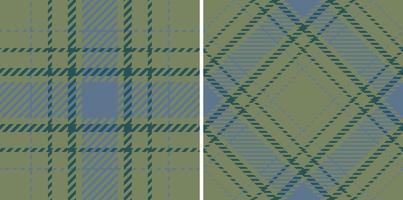 Fabric background plaid. Check vector seamless. Pattern texture textile tartan.
