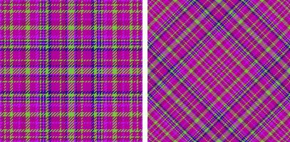 Pattern plaid seamless. Vector textile background. Fabric tartan texture check.