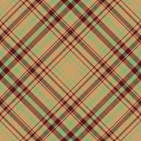 Tartan background pattern. Textile check plaid. Vector seamless texture fabric.