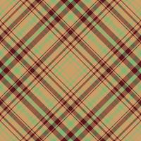 Tartan background pattern. Textile check plaid. Vector seamless texture fabric.