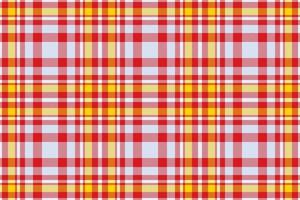 Plaid pattern seamless. Check fabric texture. Stripe square background. Vector textile design.