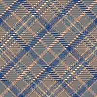 Seamless pattern of scottish tartan plaid. Repeatable background with check fabric texture. Vector backdrop striped textile print.