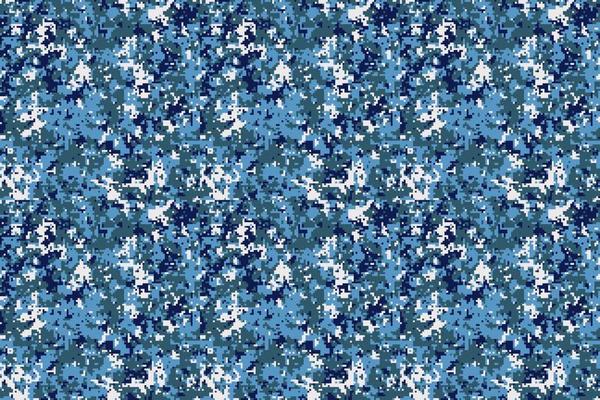 Pixel camouflage for a soldier army uniform. Modern camo fabric design. Digital military vector background.