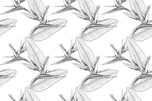 Flower pattern seamless vector background. Floral design illustration for textile or wallpaper.