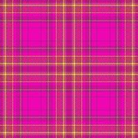 Fabric tartan seamless. Textile plaid vector. Background texture check pattern. vector