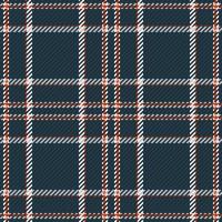 Seamless pattern of scottish tartan plaid. Repeatable background with check fabric texture. Vector backdrop striped textile print.