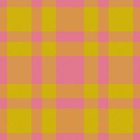 Plaid texture textile. Seamless background pattern. Vector fabric check tartan.