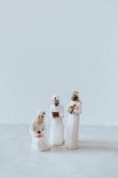 Minimal Christmas Nativity Scene photo