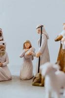 Minimal Christmas Nativity Scene photo