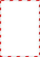 Rectangle Red White Valentine Frame png