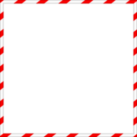 Square Red White Valentine Frame png