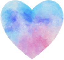 Heart Watercolor Illustration png