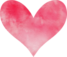 Heart Watercolor Illustration png