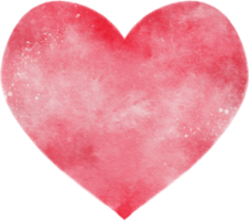 Heart Watercolor Illustration png