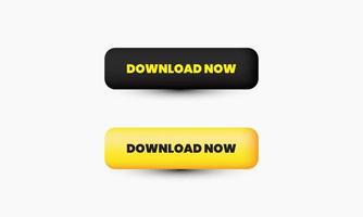 illustration icon download now button set 3d buttons isolated on background vector