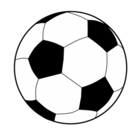 calcio palla illustrazione. icona sport elemento png