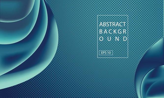 Abstract modern graphic element. Dynamical colored forms and waves. Gradient abstract banner with flowing liquid shapes. Template for the design of a website landing page or background.