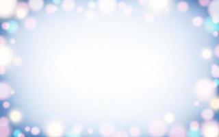 Gentle and Cute bokeh soft light abstract background, Vector eps 10 illustration bokeh particles, Background decoration