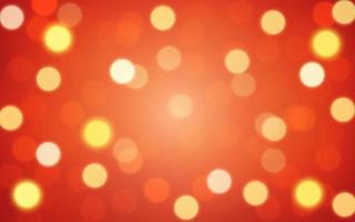 Red Christmas bokeh soft light abstract background, Vector eps 10 illustration bokeh particles, Background decoration