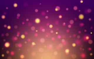 purple and orange elegant luxury bokeh soft light abstract background, Vector eps 10 illustration bokeh particles, Background decoration