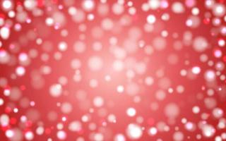 Red Christmas bokeh soft light abstract background, Vector eps 10 illustration bokeh particles, Background decoration