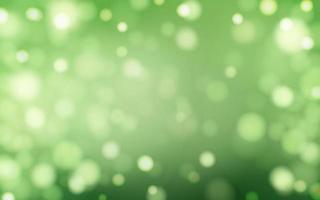 Nature green bokeh soft light abstract background, Vector eps 10 illustration bokeh particles, Background decoration