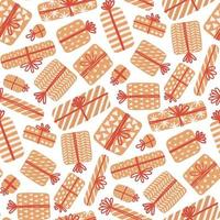 Seamless pattern for New Year and Christmas. vector