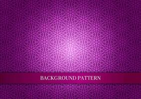 Abstract geometry flower pink pattern decoration backdrop background vector