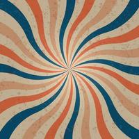 Psychedelic retro groove background vector