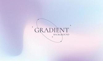 Trendy holographic gradient background. Minimalistic soft gradient in pastel colors. elegant soft blur texture, colorful mesh gradient background vector