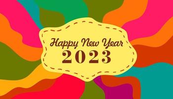 New Year Abstract Classic Background Design vector