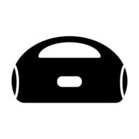 Boombox record player icon vector for graphic design, logo, website, social media, mobile app, UI illustration