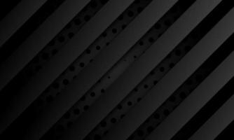 patrón de fondo negro oscuro líneas diagonales estilo de medios tonos moderno y elegante vector