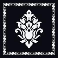 Classical old damask seamless pattern ornament royal victorian luxury pattern vector