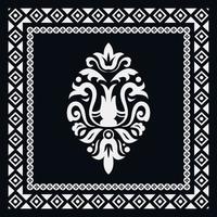Classical old damask seamless pattern ornament royal victorian luxury pattern vector