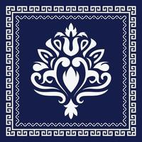Classical old damask seamless pattern ornament royal victorian luxury pattern vector
