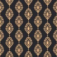 Classical old damask seamless pattern ornament royal victorian luxury pattern vector