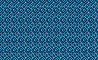 Geometric ethnic pattern, Vector embroidery aztec background, Pixel continuous Nordic style