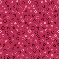 Viva Magenta color background. Abstract geometric pattern. seamless pattern, abstract geometric shapes