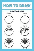 How to Draw Animals Step by Step vector