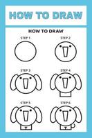 How to Draw Animals Step by Step 15279438 Vector Art at Vecteezy