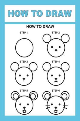 How to Draw Animals Step by Step 15279438 Vector Art at Vecteezy