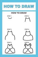 How to Draw for Kids Easy vector